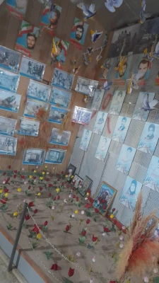 بازدید دانشجو معلمان پردیس شهید صدوقی کرمانشاه از مناطق عملیاتی بازی دراز  7