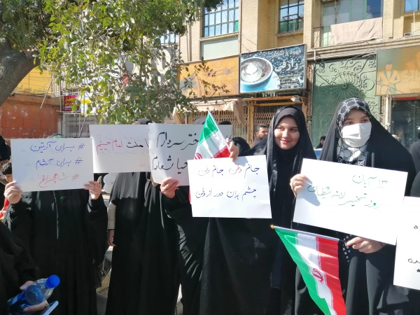 شرکت دانشجو معلمان ، اساتید و مسئولین دانشگاه فرهنگیان مراسم استکبارستیزی روز 13 آبان 1401 4
