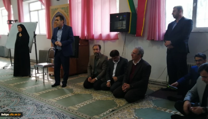 نشست "بهمن امیری مقدم" استاندار کرمانشاه با دانشجویان دختر پردیس دانشگاهی شهید صدوقی دانشگاه فرهنگیان 11