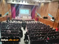 مراسم بزرگداشت روز دانشجو و تجلیل از نخبگان دانشجو معلم پردیس شهید صدوقی دانشگاه فرهنگیان کرمانشاه 7