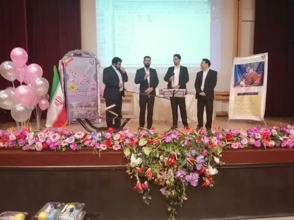 مراسم بزرگداشت روز دانشجو و تجلیل از نخبگان دانشجو معلم پردیس شهید صدوقی دانشگاه فرهنگیان کرمانشاه 9