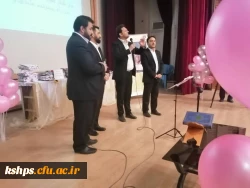 مراسم بزرگداشت روز دانشجو و تجلیل از نخبگان دانشجو معلم پردیس شهید صدوقی دانشگاه فرهنگیان کرمانشاه 10