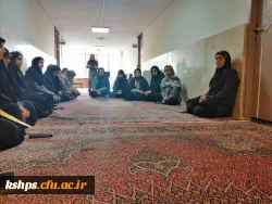 نشست صمیمی سرپرست شهید صدوقی دکتر رحیم زاده ، معاون پشتیبانی آقای فلاحی و سرپرستان خوابگاه با دانشجومعلمان نماینده اتاق بلوک سه 2