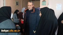 بازدید از سرای سالمندان مادر  و حضور در مزار مادران شهدای شهر کرمانشاه  2