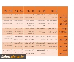 لینک کارگاههای جشنواره برتر تدریس  2