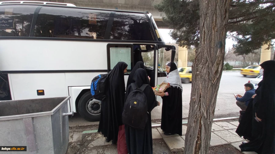 اعزام دانشجومعلمان دختر پردیس شهید صدوقی به اردوی راهیان نور 3