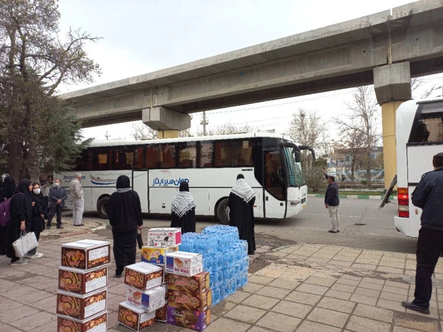 اعزام دانشجومعلمان دختر پردیس شهید صدوقی به اردوی راهیان نور 4