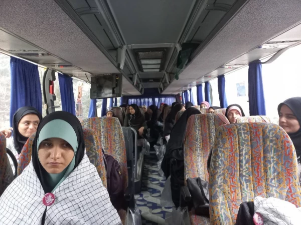 اعزام دانشجومعلمان دختر پردیس شهید صدوقی به اردوی راهیان نور 6