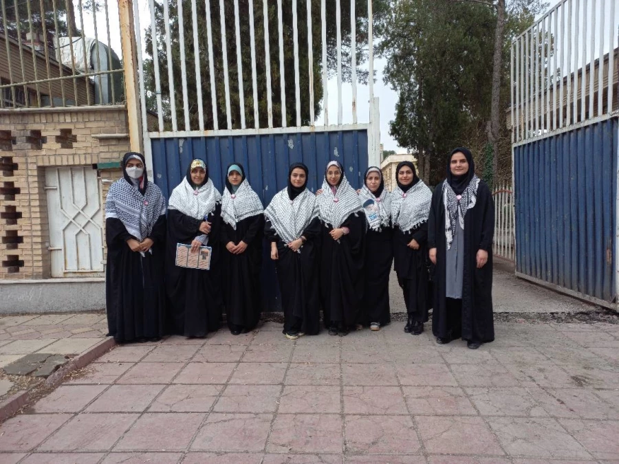 اعزام دانشجومعلمان دختر پردیس شهید صدوقی به اردوی راهیان نور 7