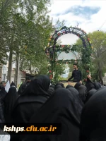 شرکت دانشجو معلمان ، اساتید و مسئولین دانشگاه فرهنگیان مراسم روز جهانی قدس  14