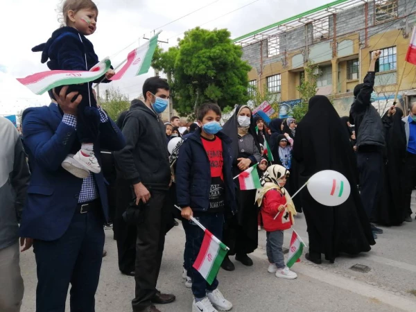 شرکت دانشجو معلمان ، اساتید و مسئولین دانشگاه فرهنگیان مراسم روز جهانی قدس  4