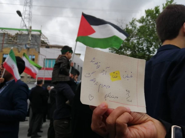 شرکت دانشجو معلمان ، اساتید و مسئولین دانشگاه فرهنگیان مراسم روز جهانی قدس  8