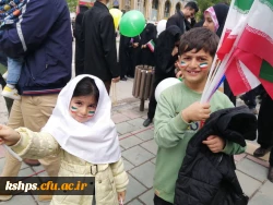 شرکت دانشجو معلمان ، اساتید و مسئولین دانشگاه فرهنگیان مراسم روز جهانی قدس  13