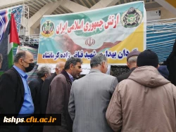 شرکت دانشجو معلمان ، اساتید و مسئولین دانشگاه فرهنگیان مراسم روز جهانی قدس  17