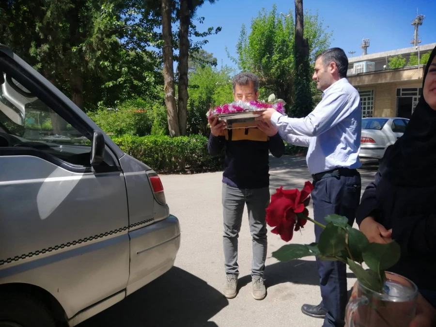  مراسم دیدار با مقام معظم رهبری به مناسبت هفته معلم 6