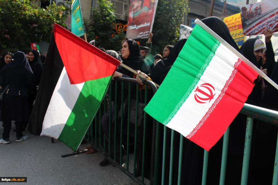 شرکت دانشجو معلمان ، اساتید و مسئولین دانشگاه فرهنگیان مراسم استکبارستیزی روز 13 آبان1402 6