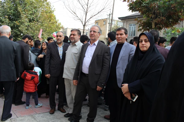 شرکت دانشجو معلمان ، اساتید و مسئولین دانشگاه فرهنگیان مراسم استکبارستیزی روز 13 آبان1402 8