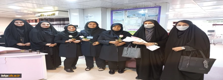 حضور دانشجومعلمان پردیس شهید صدوقی در ایستگاه پرستاری بیمارستان امام حسین علیه السلام  2