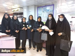 حضور دانشجومعلمان پردیس شهید صدوقی در ایستگاه پرستاری بیمارستان امام حسین علیه السلام  5
